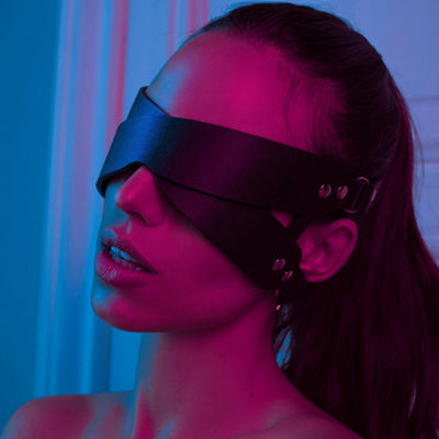 シリコンABSBDSMセット ボンダージュアイマスク カップル セックストイ レザー奴隷