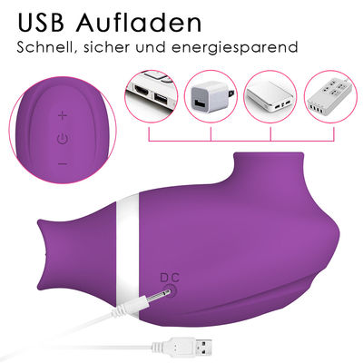 122g リモート 女性 セックスバイブラータ 玩具 クリトラル吸い振動器 8.5×4cm