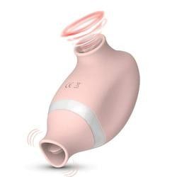 122g リモート 女性 セックスバイブラータ 玩具 クリトラル吸い振動器 8.5×4cm