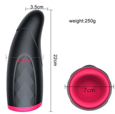 250g 本物のヴァギナ 男性自慰器 トイカップ 自動ピストン 望遠鏡式加熱