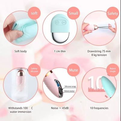 振動する卵 リモートセックスの振動器 10速制御ボール ワイヤレス振動器 女性用