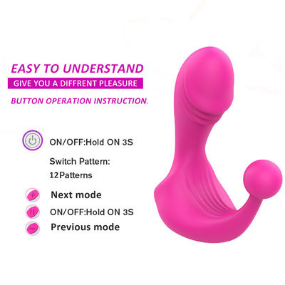 400g 15X9X9cm 無線振動器 セックストイ Gスポット ディルド 防水前立腺マッサージ器 スティミュレーター