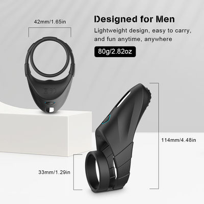 ペニスリング 充電可能な男性自慰器 トイ アナル自慰器 トイカックリング 200g