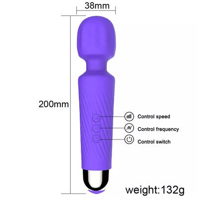 女性 レズビアン フルボディ振動器 セックス マッサージ棒 クリトリス マッサージ棒