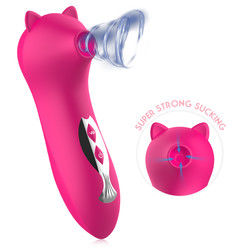 バルブプレート振動 ピンクキャット振動器 クリト吸い振動