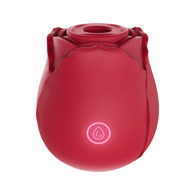 赤い可愛い陰道 舌を吸う 吸い吸い振動器 ローズ振動器 セックス・トイ