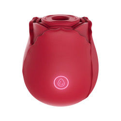 赤い可愛い陰道 舌を吸う 吸い吸い振動器 ローズ振動器 セックス・トイ