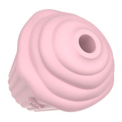 クリトラル吸い 口づけ カップケーキ振動器 女性用セックスのおもちゃ アイスクリーム振動器