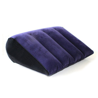 PVC振動器 成人用玩具 紫色充気性枕 36×16cm
