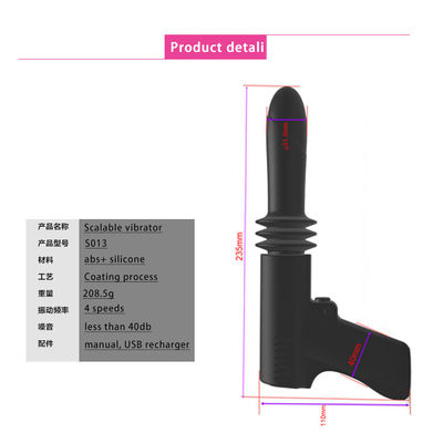 ミニピストル形振動器 セックストイ オートマティック 押すセックスマシン クリトリス セックストイ