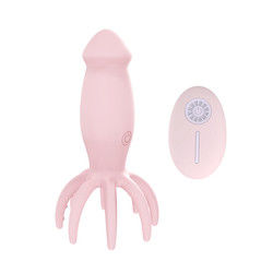 可愛いミニGスポット振動器 8指オクトポス振動器 頭皮頭部マッサージ器
