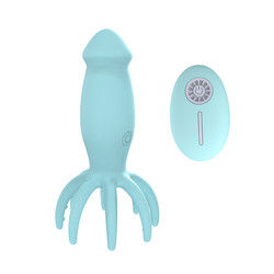 可愛いミニGスポット振動器 8指オクトポス振動器 頭皮頭部マッサージ器