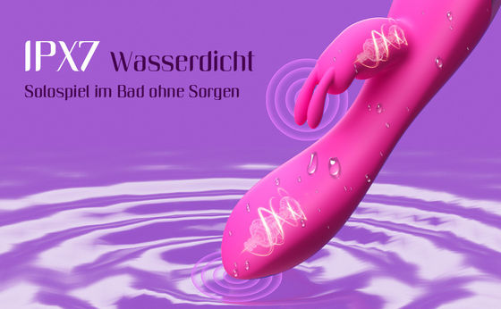 リチャージ可能なGスポット セックスおもちゃ 防水 ウサギ クリタス マッサージ器 女性用振動器