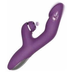 リチャージ可能なGスポット セックスおもちゃ 防水 ウサギ クリタス マッサージ器 女性用振動器