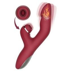 リチャージ可能なGスポット セックスおもちゃ 防水 ウサギ クリタス マッサージ器 女性用振動器