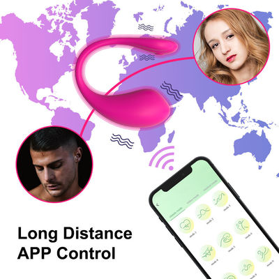 ワイヤレス スマート振動器 セックストイ 250g アプリ コントロール ミニ ラブ ジャンプ エッグ 振動器 女性用
