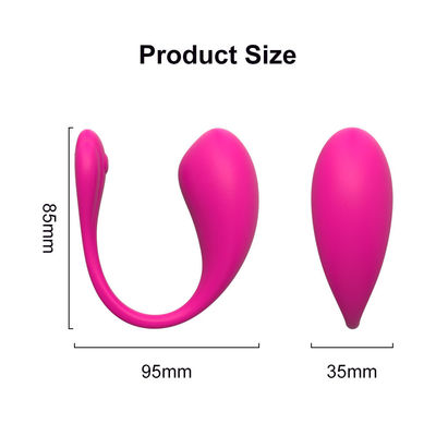 ワイヤレス スマート振動器 セックストイ 250g アプリ コントロール ミニ ラブ ジャンプ エッグ 振動器 女性用