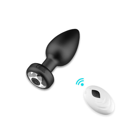 ワイヤレス アナルのスプッシュ プラグ セックス・トイ シリコン USB 充電10周波数