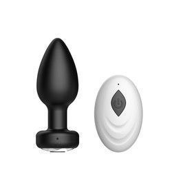 ワイヤレス アナルのスプッシュ プラグ セックス・トイ シリコン USB 充電10周波数