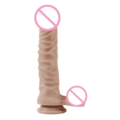 350g 215mm 厚い女性 ディルド リキッド シリコン エクストラソフト ディルド ゴム セックストイ