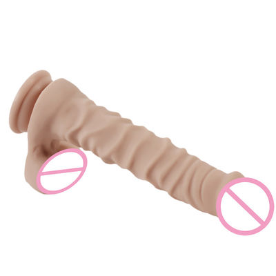 350g 215mm 厚い女性 ディルド リキッド シリコン エクストラソフト ディルド ゴム セックストイ