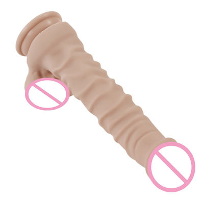 350g 215mm 厚い女性 ディルド リキッド シリコン エクストラソフト ディルド ゴム セックストイ