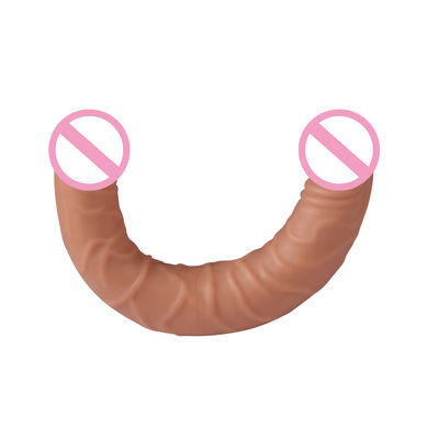 男性 女性 ディルド セックス ゴム セックス 玩具 ブラウン 肉 表面 30.5 × 4cm 430g