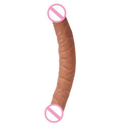 男性 女性 ディルド セックス ゴム セックス 玩具 ブラウン 肉 表面 30.5 × 4cm 430g