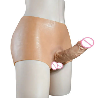 男性の下着 男性の人工ペニスのストラップ ディーロパンティ 穴だらけ 固体820g