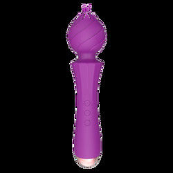 USB充電 ビッグGスポット振動器 24cm お嬢さん ハンドヘルド振動器 セキシー 238g