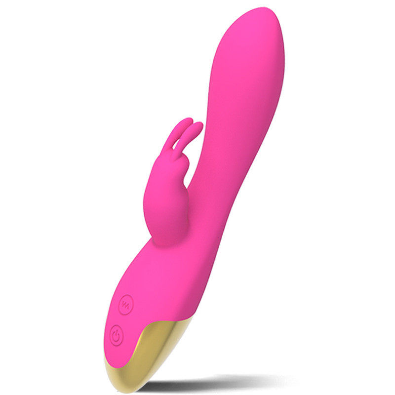 リチャージ可能なGスポット セックスおもちゃ 防水 ウサギ クリタス マッサージ器 女性用振動器