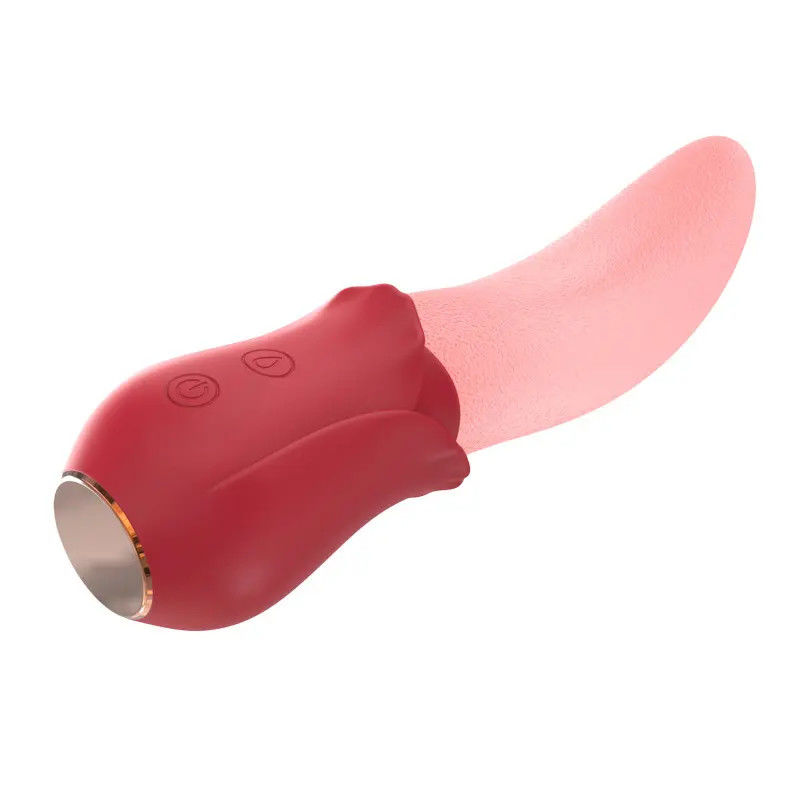 250g ローズ振動器 セックストイ 乳首 履き心地の良い クリトス刺激器 長舌振動器