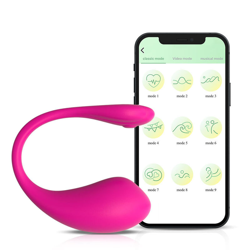ワイヤレス スマート振動器 セックストイ 250g アプリ コントロール ミニ ラブ ジャンプ エッグ 振動器 女性用